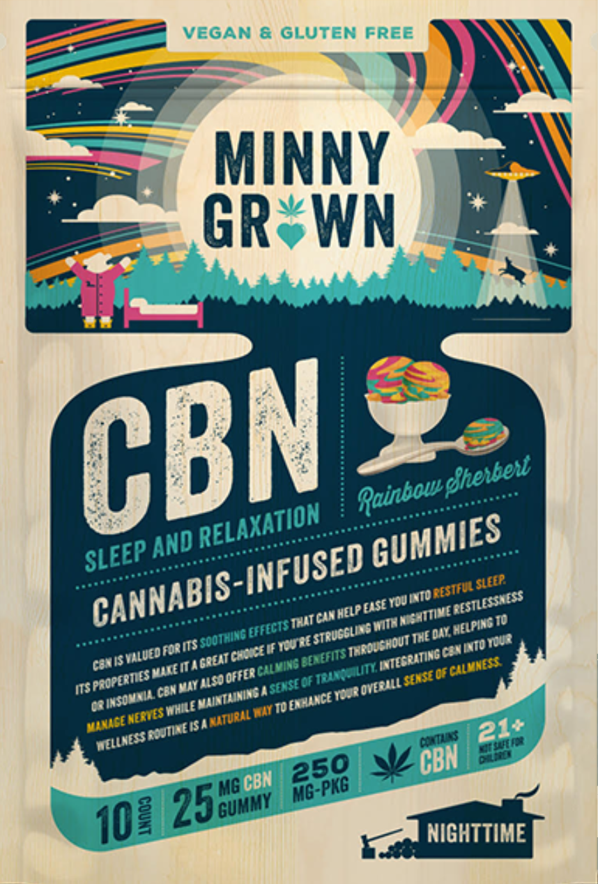 Minny Grown | CBN Rainbow Sherbert