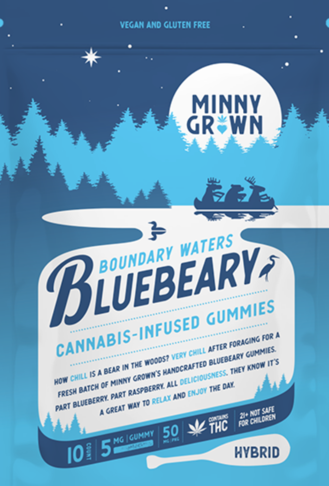 Minny Grown | BlueBeary 5 mg THC