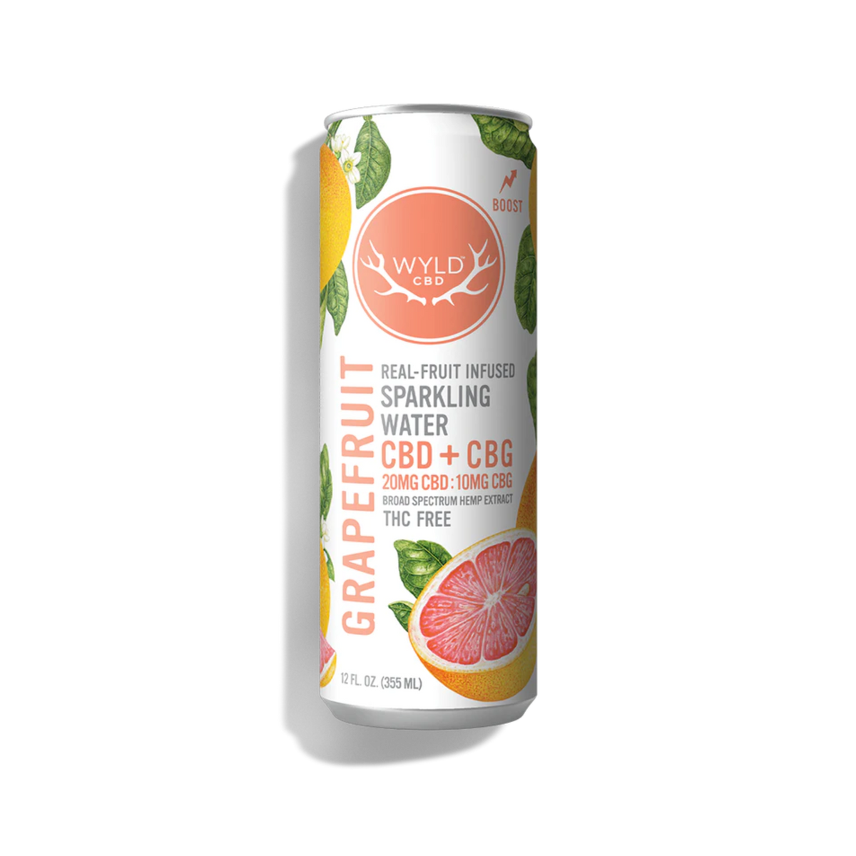 Wyld Sparkling Grapefruit CBD:CBG 4 pk