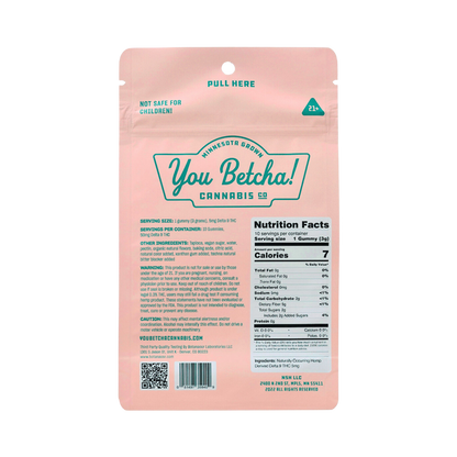 You Betcha | Anytime THC Gummies