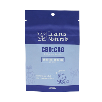 Lazarus Naturals CBD:CBG Gummies
