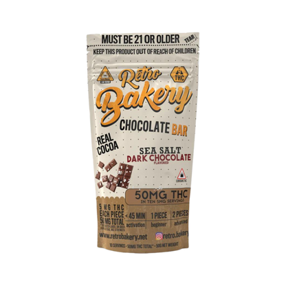 Retro Bakery | D9 Chocolate Bar 50 mg