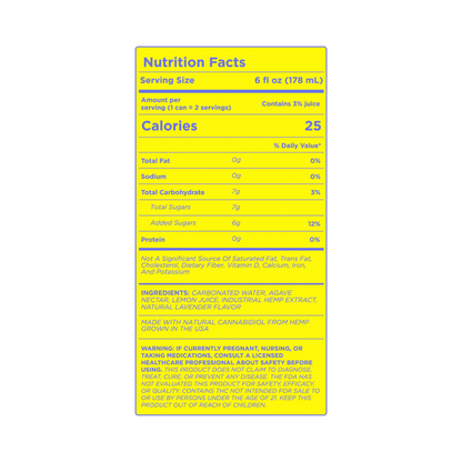 Cann HI'ER BOY THC Lemon Lavender 4 pk