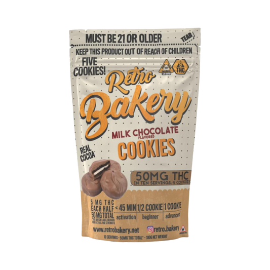Retro Bakery |  D9 Chocolate Cookies 50 mg