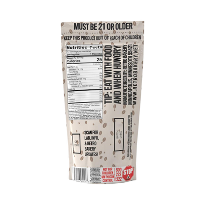 Retro Bakery | 50 mg THC Dark Chocolate Espresso Chocolate Bar - 20 pcs