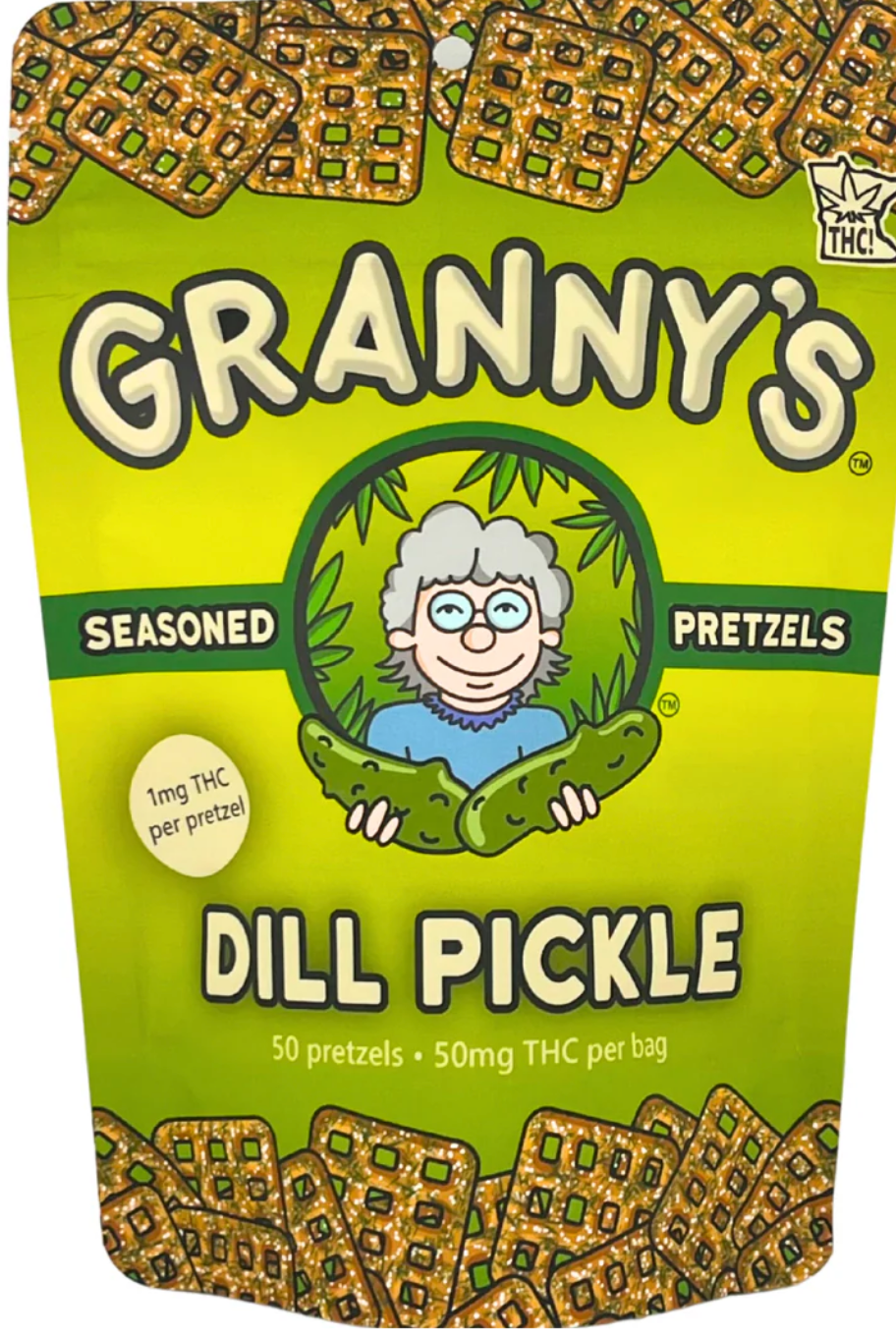 Granny's | THC Pretzels - Dill Pickle