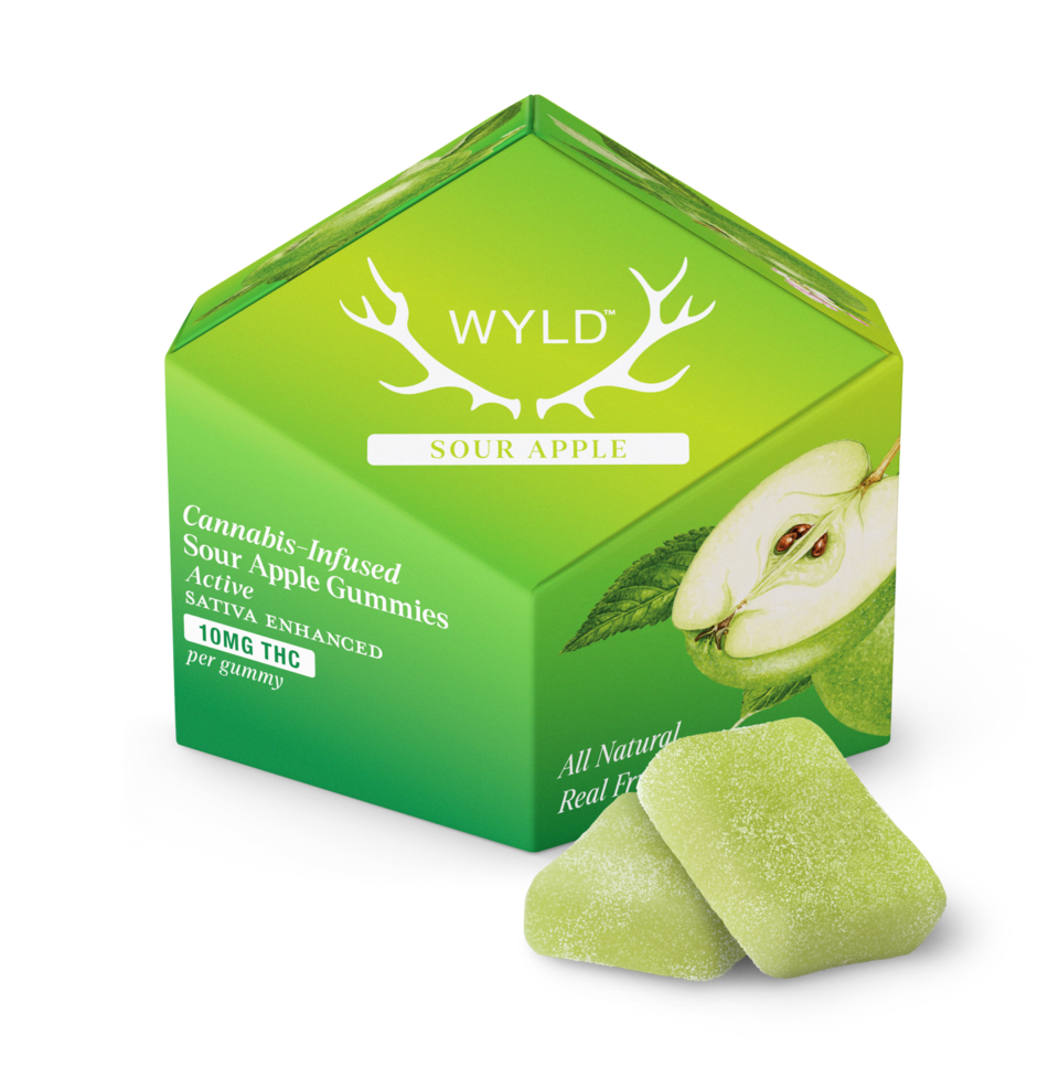 Wyld THC | Sour Apple Active 5ct