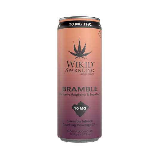 Wikid Sparkling THC | Bramble 10 mg 4 pk