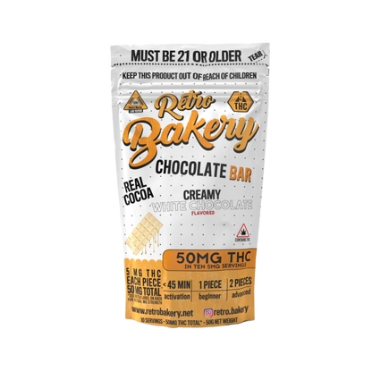 Retro Bakery | D9 Chocolate Bar 50 mg