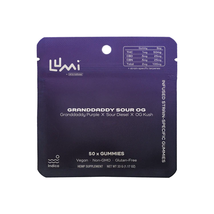 Lumi Granddaddy Sour OG (Indica)