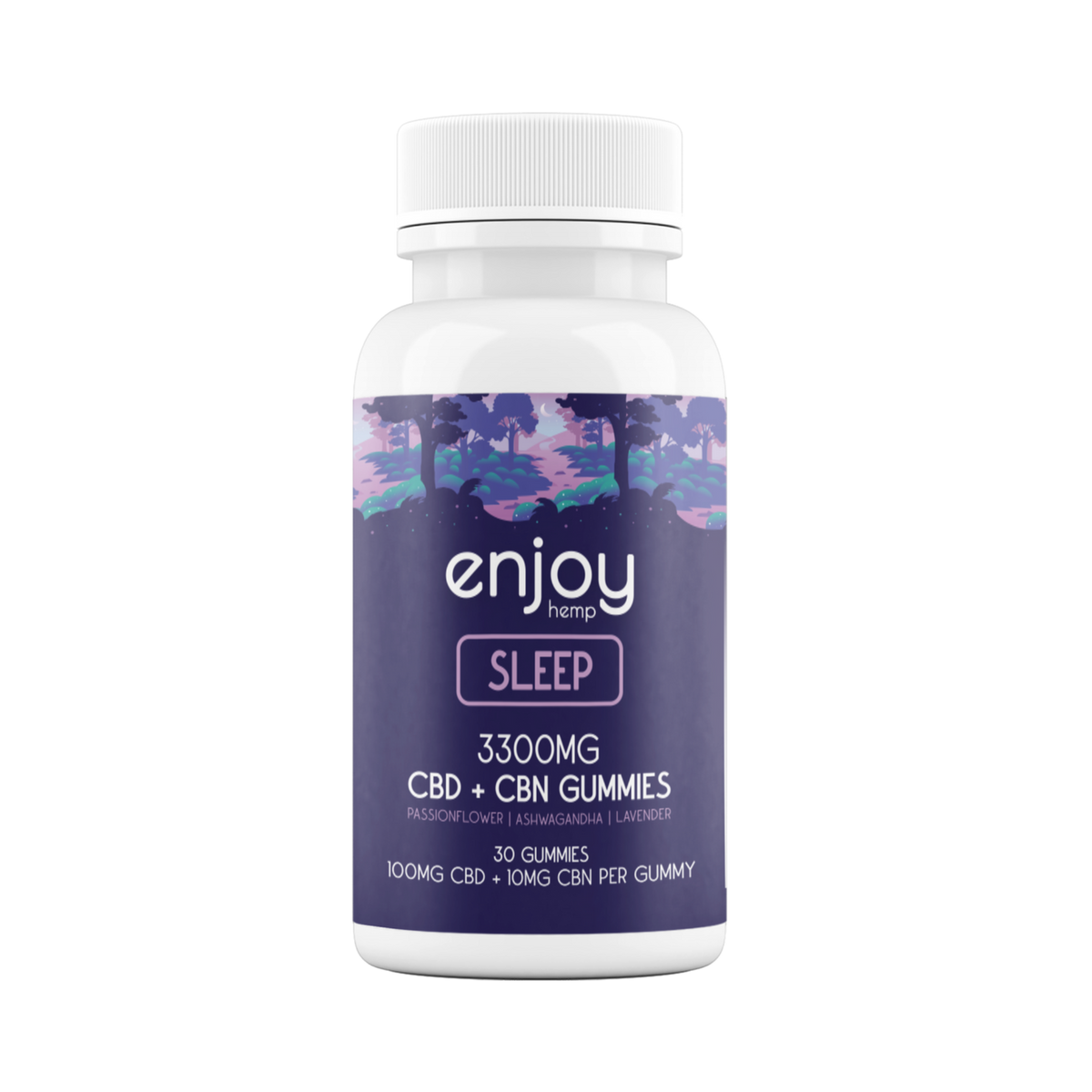 Enjoy Hemp | 3300mg CBD + CBN Sleep Gummies 30 ct