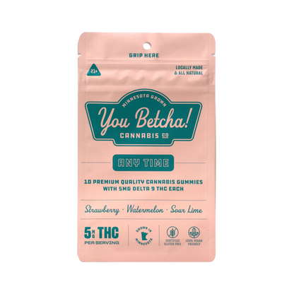 You Betcha | Anytime THC Gummies