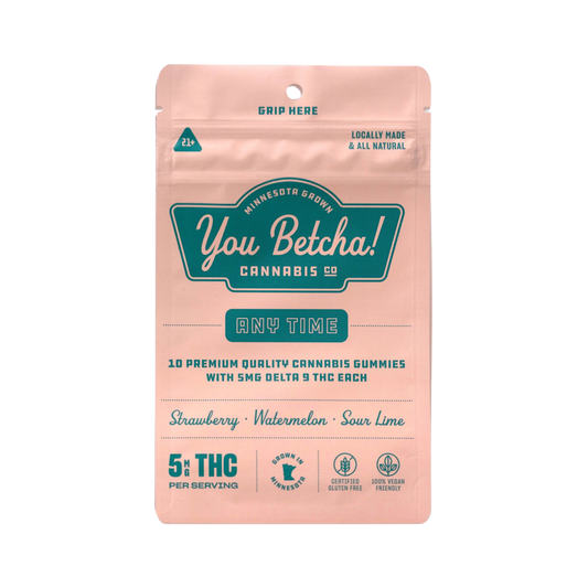 You Betcha | Anytime THC Gummies