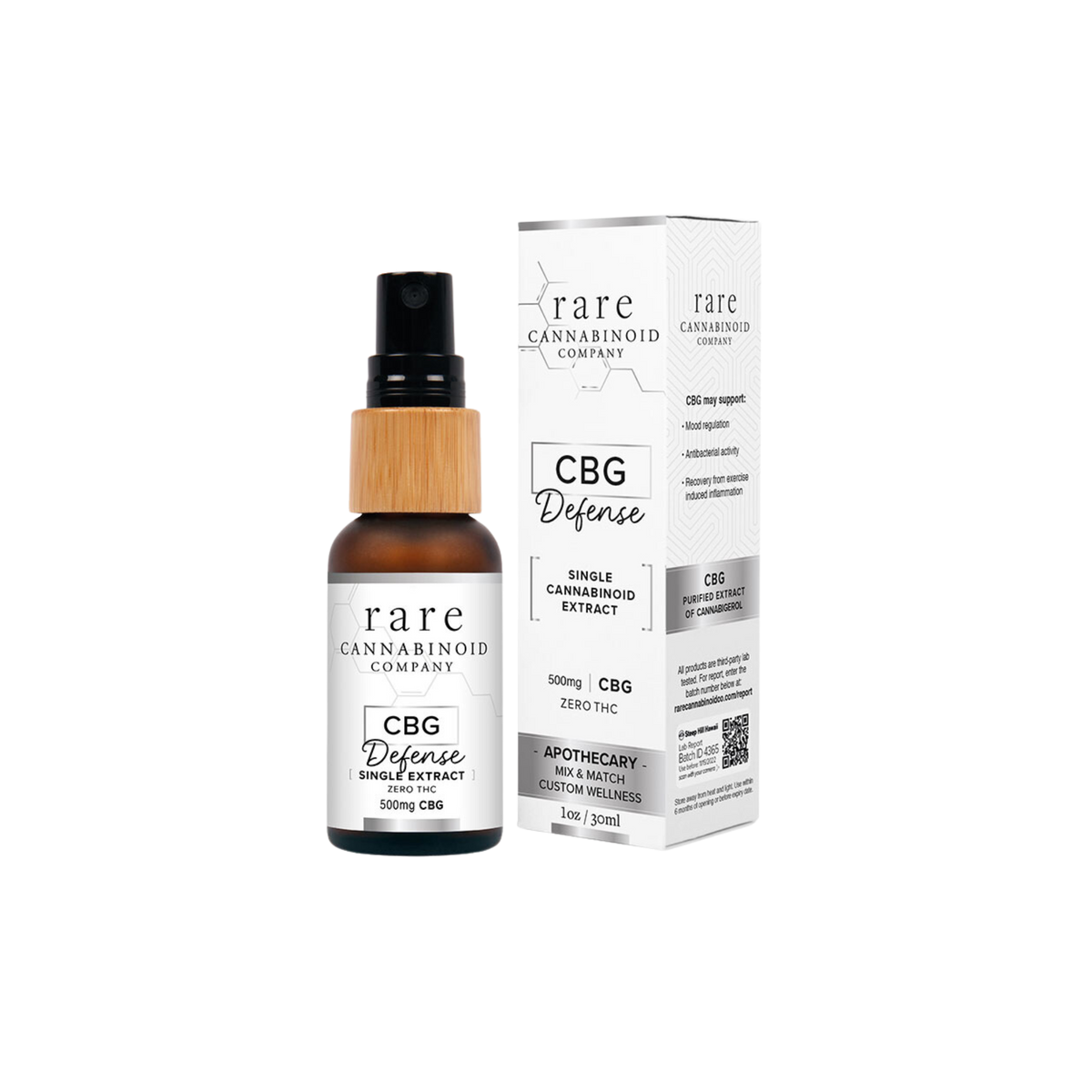 Rare CBG Defense 500 mg