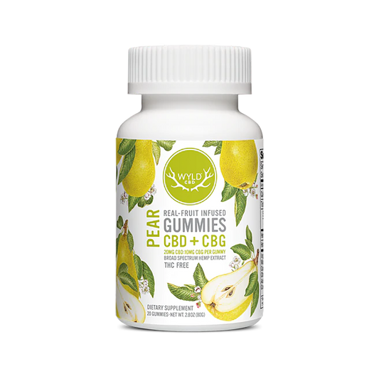 Wyld CBD:CBG Gummies Pear