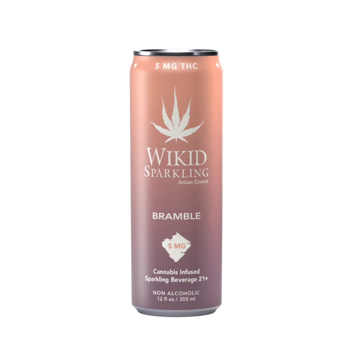 Wikid Sparkling THC | Bramble 5 mg 4 pk